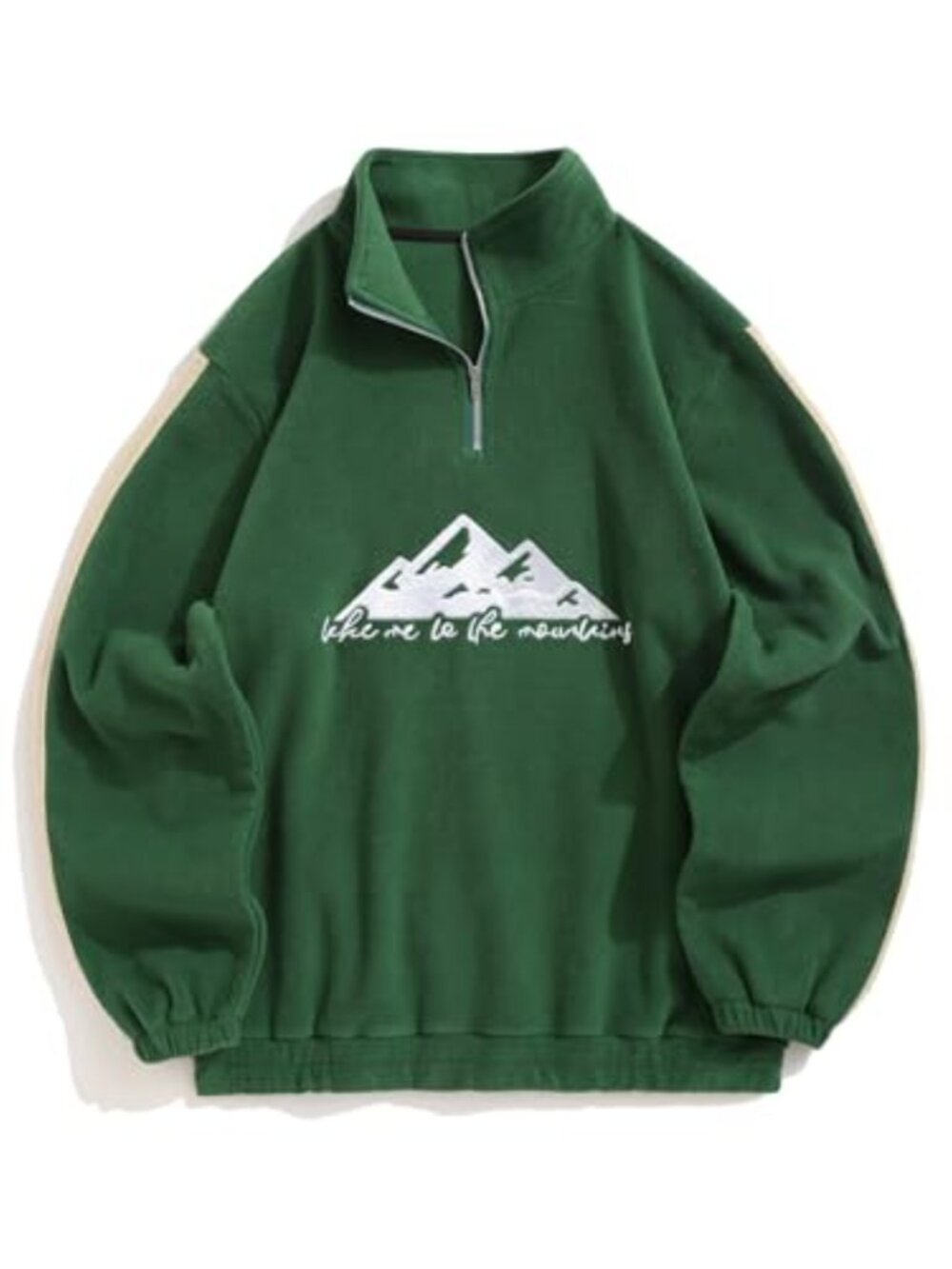 Quarter Zip Fleece Pullover Sweatshirt Sherpa Aztec Western Top